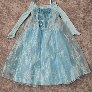 Disney Ice Queen Costume (Elsa) - Light Blue and Silver